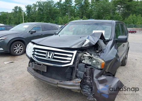 2012 Honda Pilot Lx из США, поврежденный, VIN 5FNYF4H24CB032289